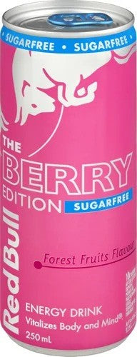 Red Bull Sugar Free Berry Edition Energy Drink 12 x 250ml