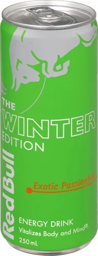 Red Bull Winter Edition Exotic Passionfruit Energy Drink 12 x 250ml