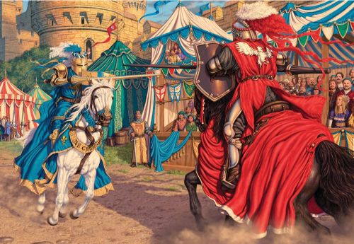 Holdson Puzzle - Gallery 3 300pc Xl (Jousting Knights)