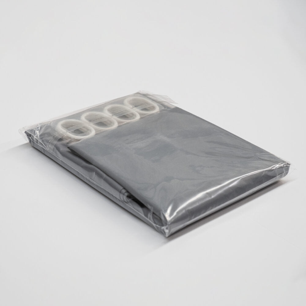 Shower Curtain - Weavers Plain Grey (180W x 200cmH)