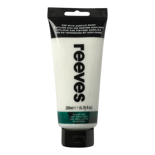Reeves Acrylic Gel Mediums - Gloss Gel Medium 200ml