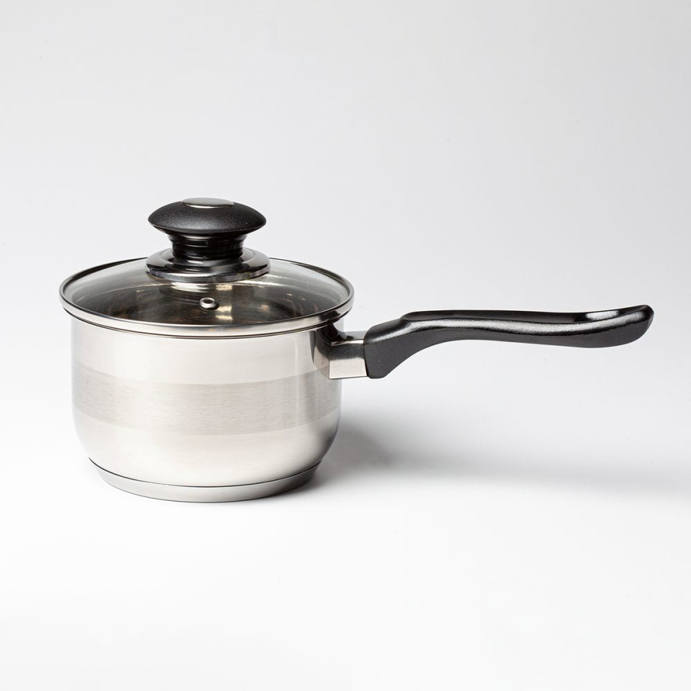 Stainless Steel Saucepan Set (3Pcs)