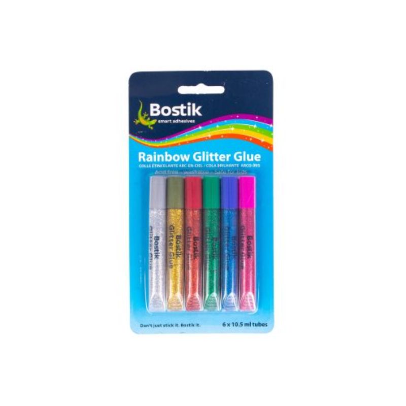 Bostik Glitter Glue 10m Pack of 6