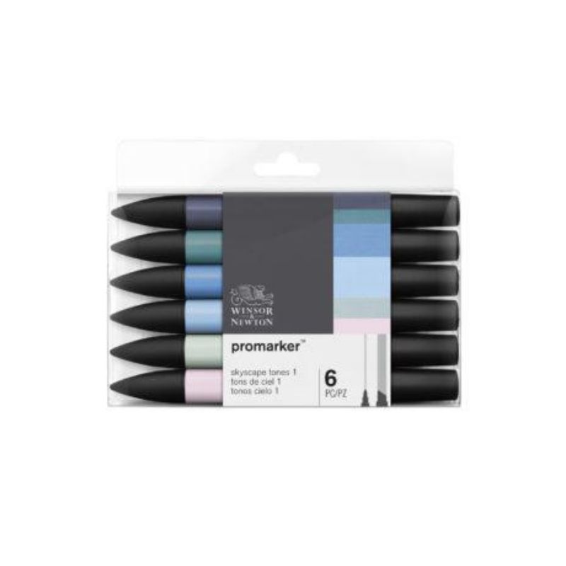 Winsor & Newton Promarker Skyscape Tones Set of 6