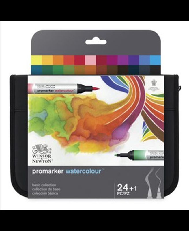 Winsor & Newton Promarker Watercolour Set of 24