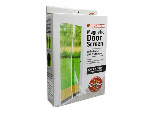 Magic Door Screen - 2 x 2100mm White (12 Sets)