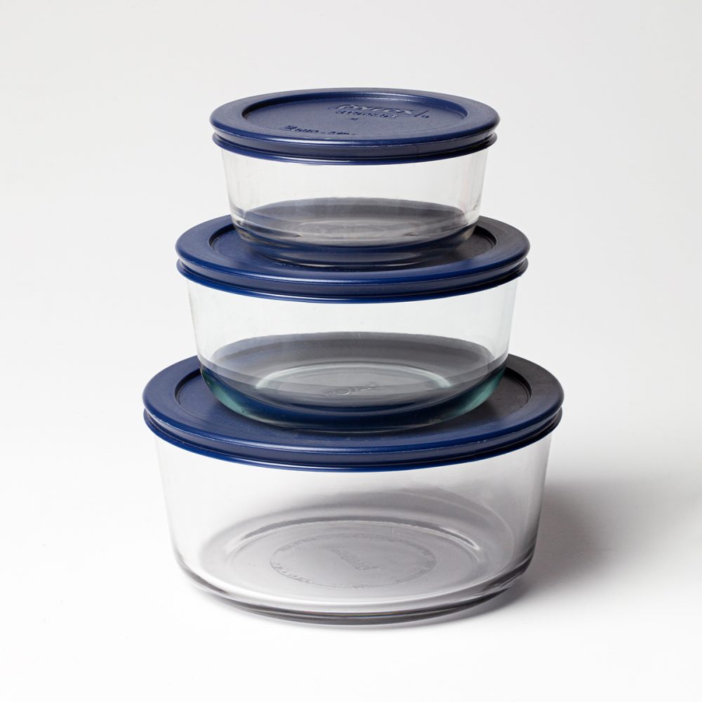 Round Bowl with Lid - Pyrex (1.65L)