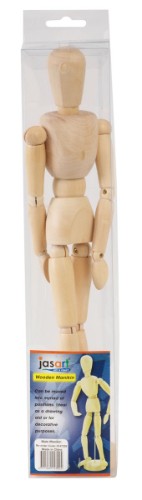 Jasart Manikins - Male Manikin 12 inch
