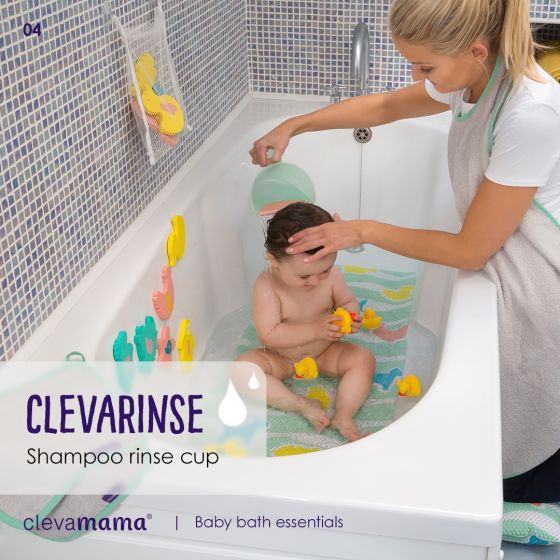 Clevarinse Shampoo Rinse Cup 500 Ml - ClevaMama