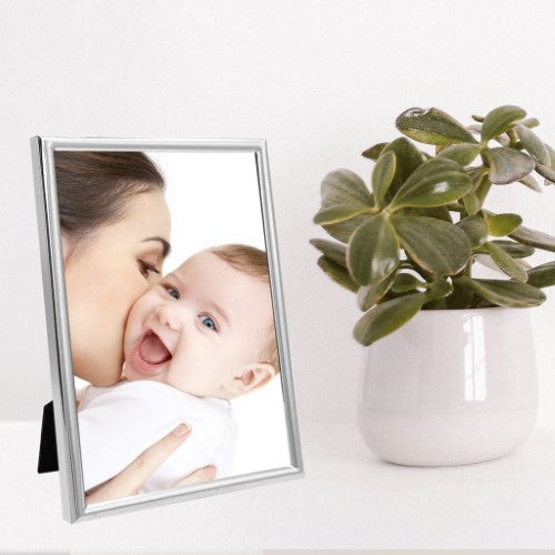 Profile - Habitat Silver Metal Photo Frame - 2.5x3.5in (6x9cm)