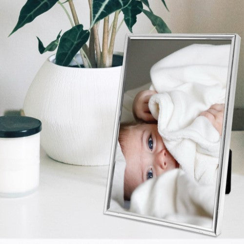 Profile - Habitat Silver Metal Photo Frame - 2.5x3.5in (6x9cm)