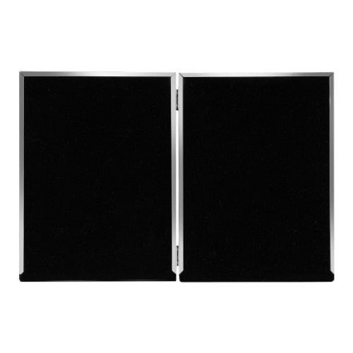 Profile - Habitat Silver Hinged Double Metal Photo Frame - 5x7in (13x18cm) (2)V