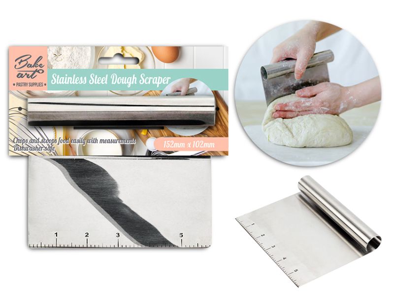 Dough Scraper - Stainless Steel (24 Units)