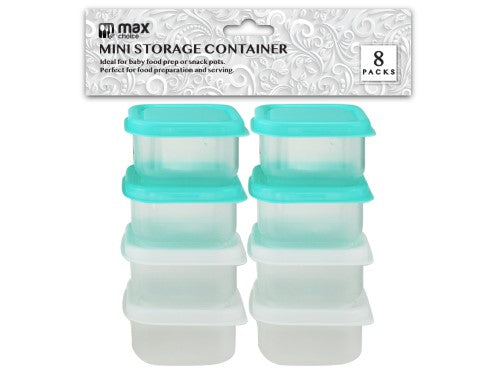 Mini Storage Container 8pk (48 Packs)