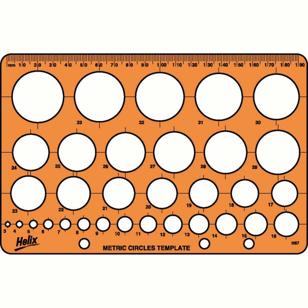 Helix Circle Template