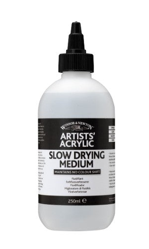 Winsor & Newton Artists' Acrylic Effects Mediums - Slow Drying Medium 250ml