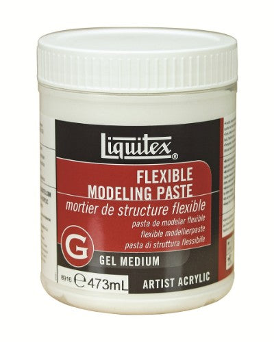 Liquitex Flexible Modelling Paste Gel Mediums - 473ml