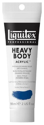 Liquitex Heavy Body Acrylic 59ml - Phthalocyanine Blue (Red Shade) (314)