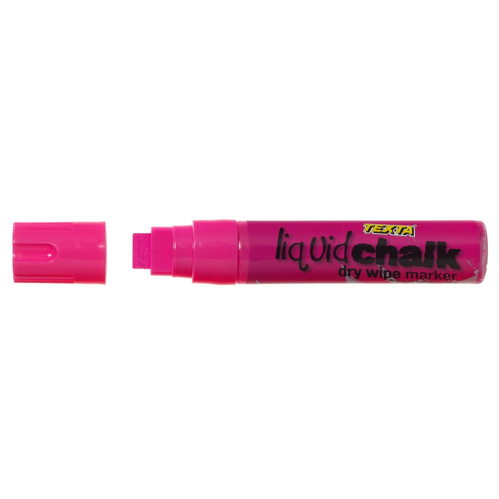 Texta Liquid Chalk Marker Dry Wipe Pink