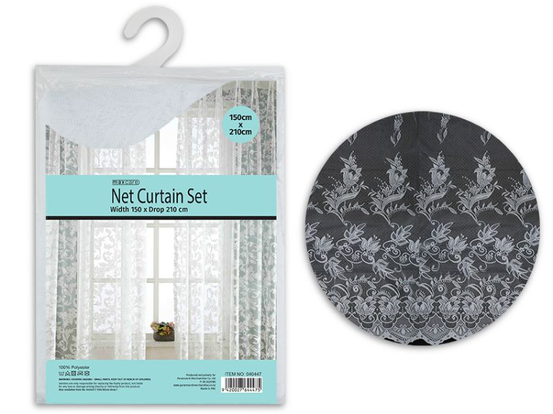 Net Curtain - Maxcare 210cm (24 Units)
