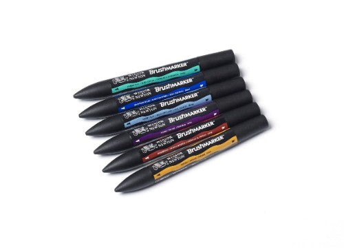 Winsor & Newton BrushMarkers Sets - Set 6 Rich Tones