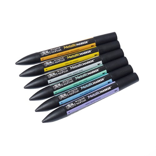 Winsor & Newton MetallicMarker Set - Set 6