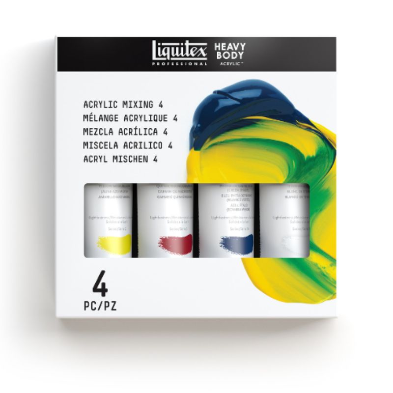 Liquitex Heavy Body 59ml Mixing Set of 4