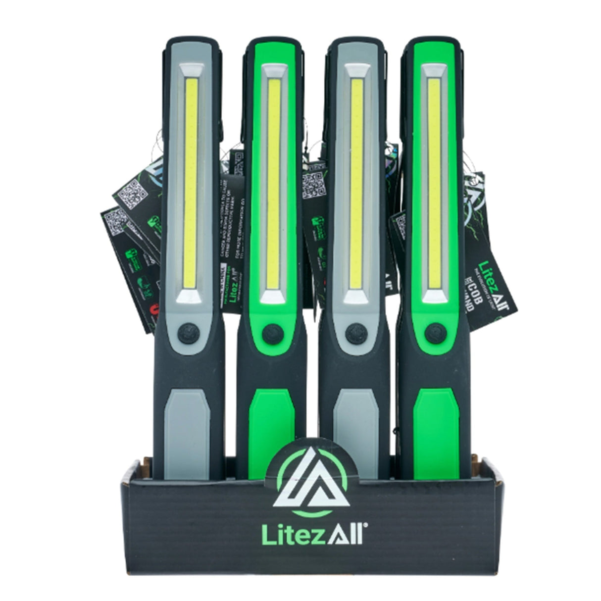 LitezAll COB LED Wand Light Display - 16pcs