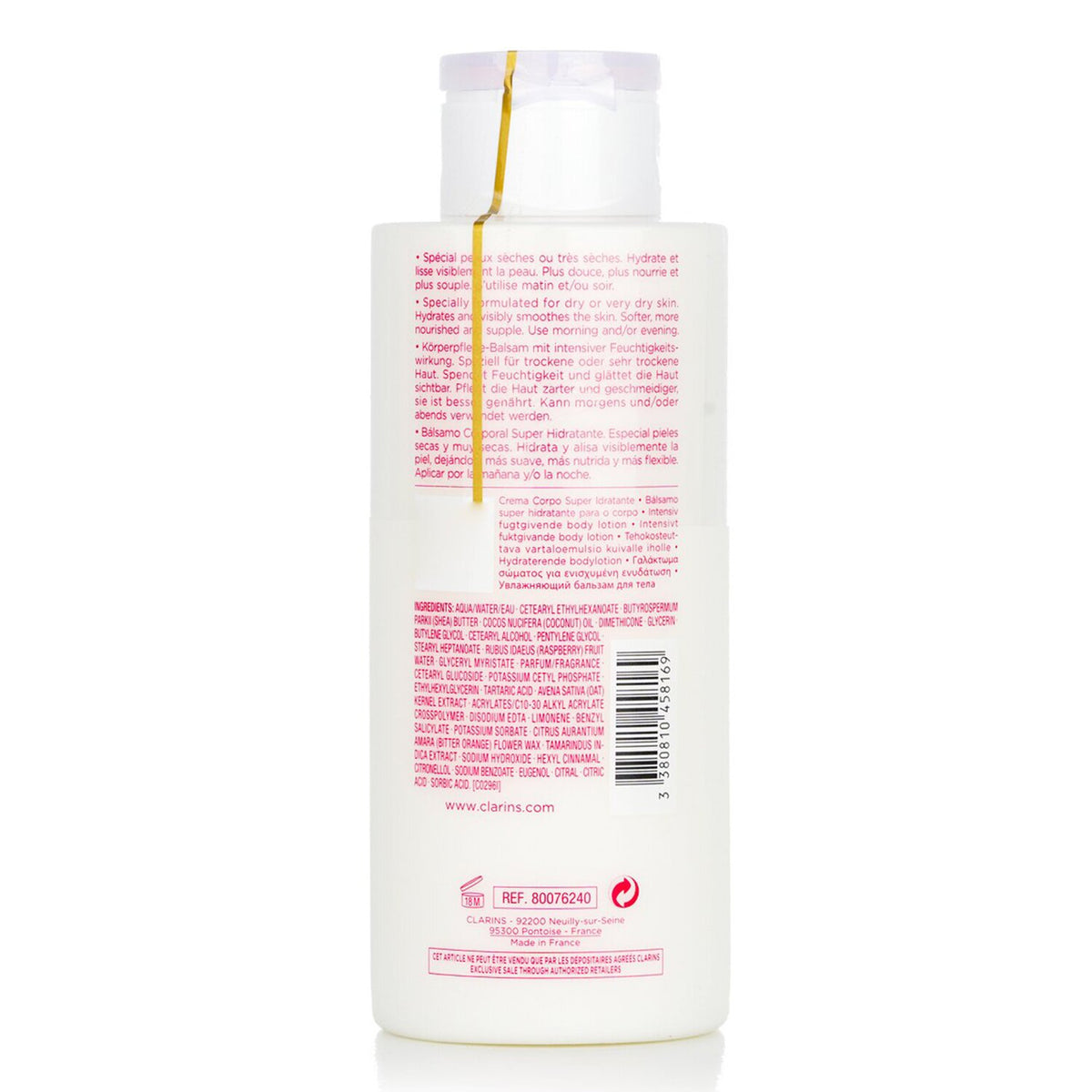 Clarins - Moisture-Rich Body Lotion with Shea Butter - For Dry Skin (Super Size