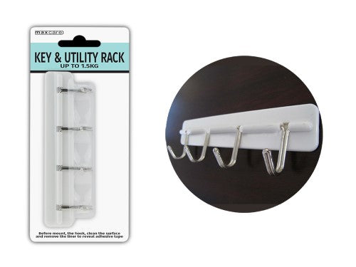 Key and Utility Rack - Maxcare (Set of 24)