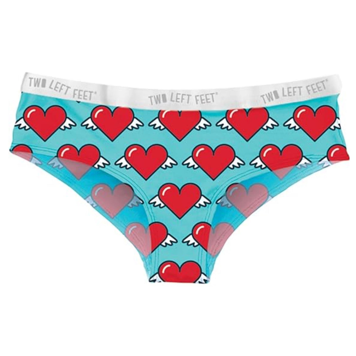 Two Left Feet Womens Underwear LRG Heart