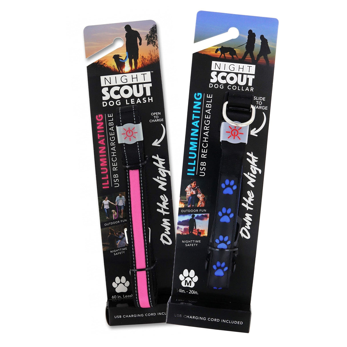 Night Scout Dog Leash Pack - 12pcs