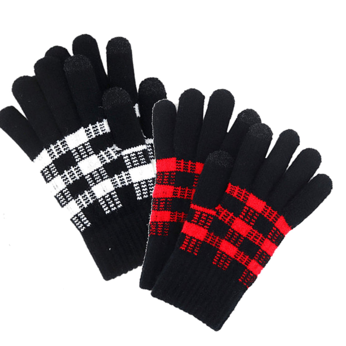 Britt's Knits Buffalo Plaid Gloves *SINGLES