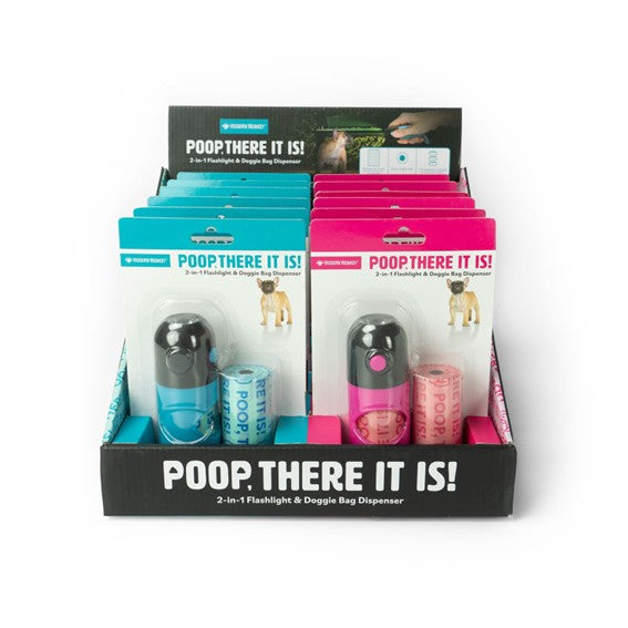 Modern Monkey LED Dog Poop Bag Dispenser & Flashlight