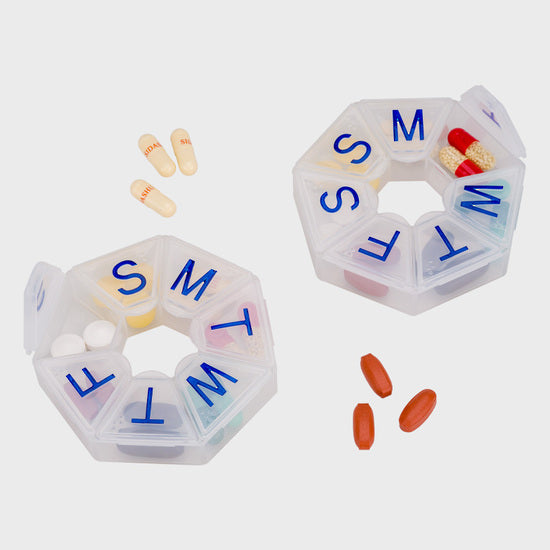 Daily-Med Round weekly pill organiser