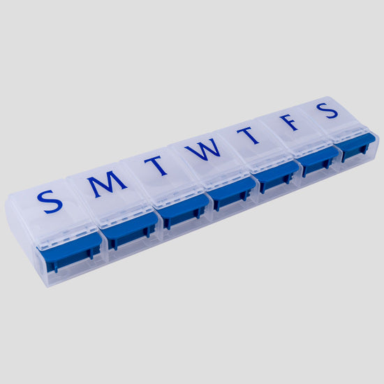 Daily-Med Large 7 day push button pill box