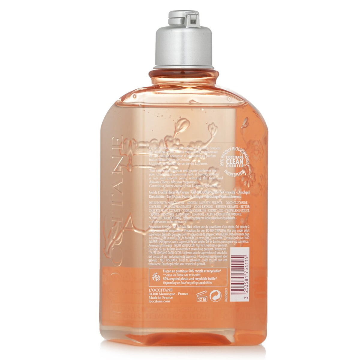 L'Occitane - Cherry Blossom Bath & Shower Gel - 250ml/8.4oz