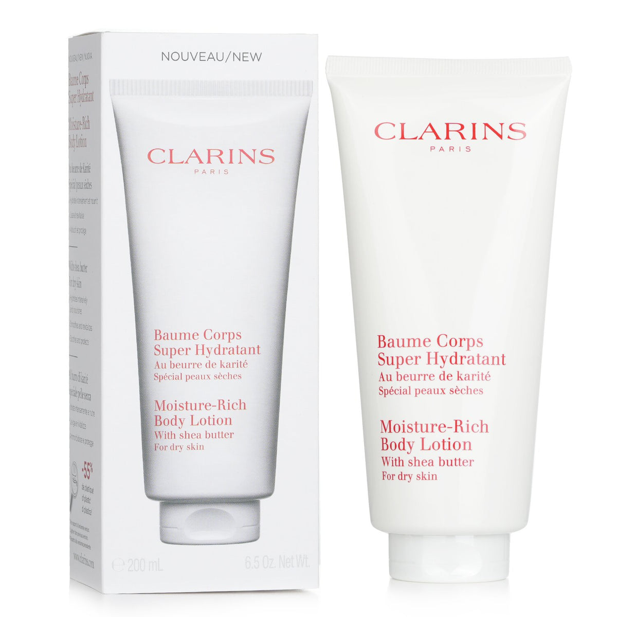 Clarins - Moisture Rich Body Lotion with Shea Butter - For Dry Skin - 200ml/7oz
