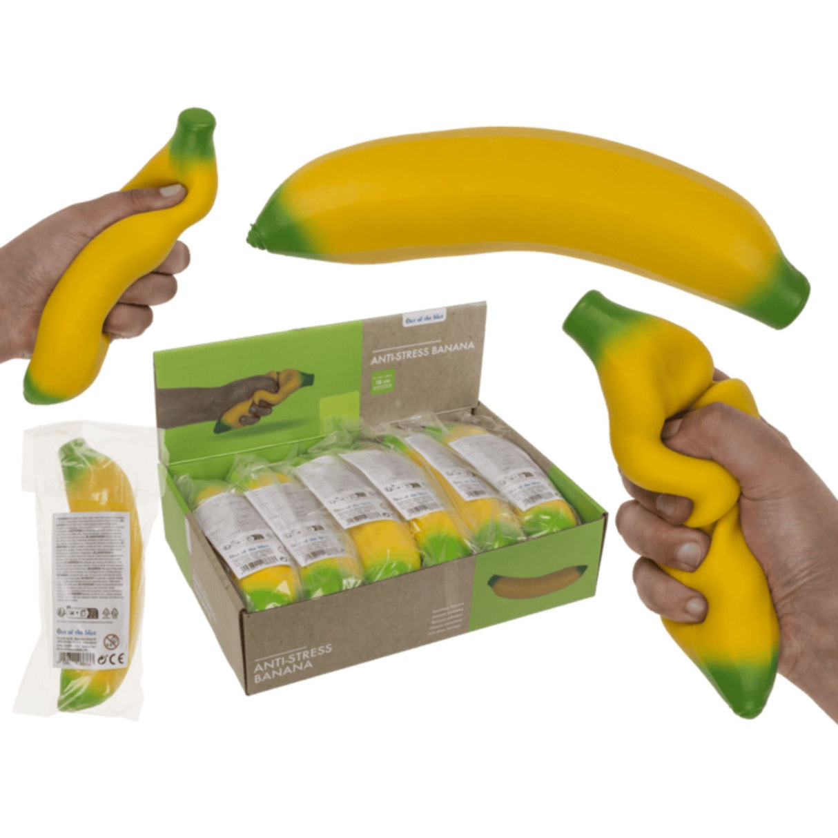 Anti-Stress Banana Display - 12pcs