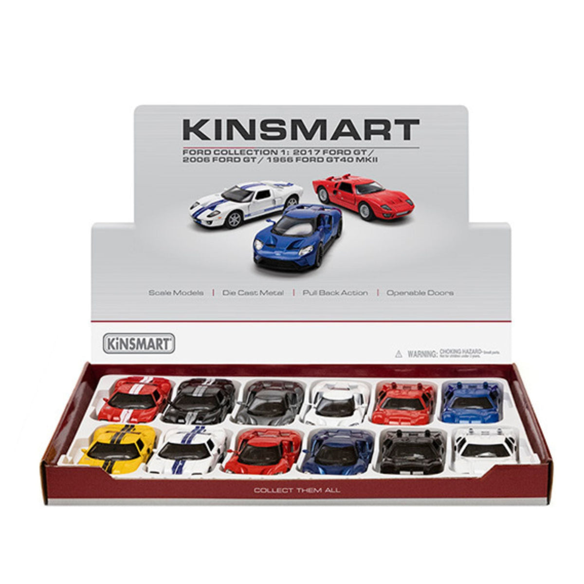 Ford Collection Car Display - 12pcs