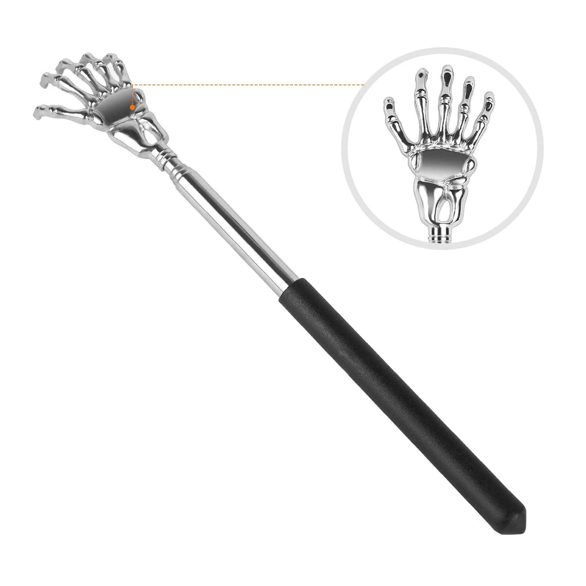 Extendable Skeleton Claw Back Scratcher Display - 24pcs