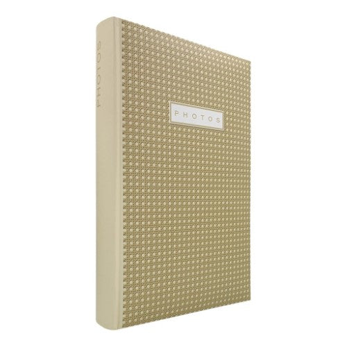 Profile - Boho Rattan Slip-In Photo Album - 4x6in - 500 Photos