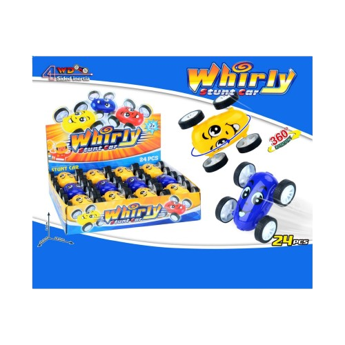 Whirly Stunt Car Display - 24pcs