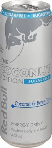 Red Bull The Coconut Edition Sugarfree Coconut & Berry Flavour Energy Drink 12 x 473ml