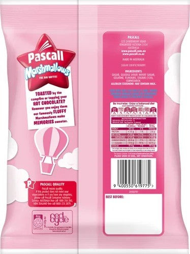 Pascall Pink & White Marshmallows 180g