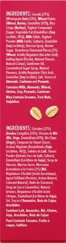 Nice & Natural Strawberry & Yoghurt Flavour Chewy Muesli Bars 6 x 30g