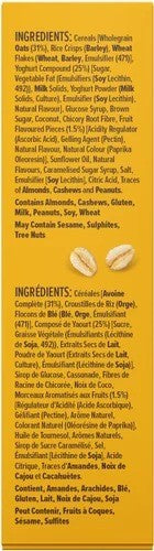 Nice & Natural Tropical & Yoghurt Flavour Chewy Muesli Bars 6 x 30g