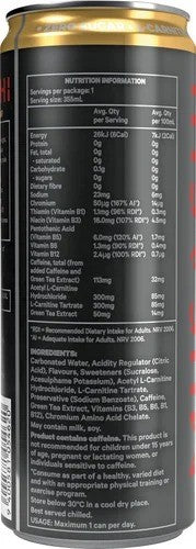 Musashi Passionfruit Shred Energy Drink 12 x 355ml