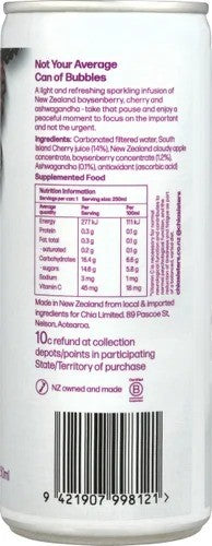 Chia Sisters Mind Boysenberry & Cherry Sparkling Drink 250ml