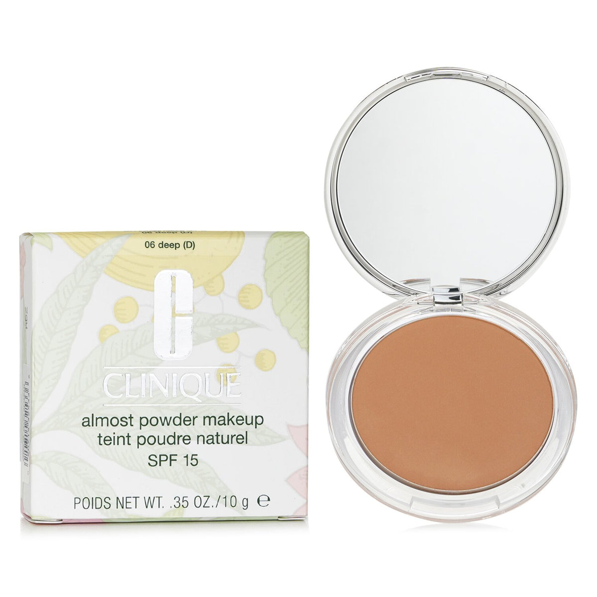 Clinique - Almost Powder MakeUp SPF 15 - No. 06 Deep 6MPY-06 - 10g/0.35oz